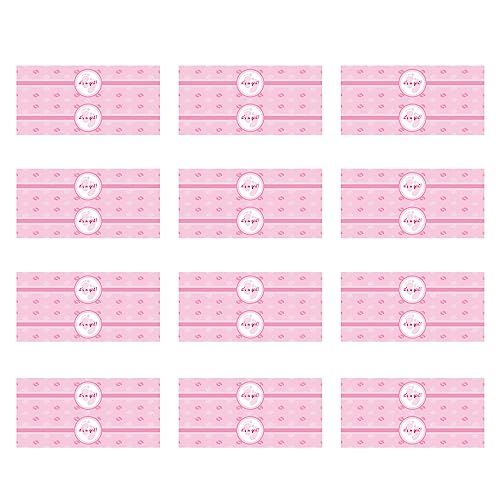 24 Stück Wasserflaschen-Etiketten, selbstklebend, 8 Etiketten-Aufkleber, Babyparty, Geburtstagsparty, Zubehör, Wasserflaschen-Aufkleber, ästhetisch von Kelisdi
