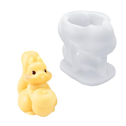 3D-Eichhörnchen-Silikonformen, Tierformen, Epoxidharz-Formen, handgefertigte Seifenformen, Pflaster, Formen zur Herstellung 3D-Eichhörnchen-Silikonformen, Tierformen, Epoxidharz-Formen, handgefertigte Seifenformen, Pflaster, Formen zur Herstellung von Kelisdi