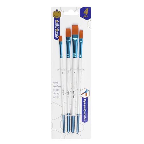 4 Stück/Set mit feiner Spitze, Nylon-Pinsel, Malpinsel, Künstlerfarbe, Acryl, Zeichenzubehör 4 Stück/Set mit feiner Spitze, Nylon-Pinsel, Malpinsel, Künstlerfarbe, Acryl, Zeichenzubehör von Kelisdi