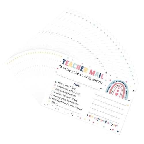 Anreizkarten für das Klassenzimmer, positives Verhalten, Belohnungskarte, Lehrernotizen für Schüler, Kinder, Klassenzimmer, Studenten, Motivationswerkzeug, 25 Stück Anreizkarten für das Klassenzimmer, positives Verhalten, Belohnungskarte, Lehrernotizen für Schüler, Kinder, Klassenzimmer, Studenten, Motivationswerkzeug, 25 Stück von Kelisdi
