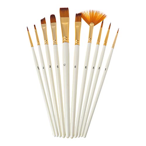 Aquarell-Pinsel, 10 Stück/Set, Landschaftszeichnung, Skizzieren, Konturen, Zubehör, Ausrüstung für After Shool Club, Malpinsel für Acrylmalerei-Set Aquarell-Pinsel, 10 Stück/Set, Landschaftszeichnung, Skizzieren, Konturen, Zubehör, Ausrüstung für After Shool Club, Malpinsel für Acrylmalerei-Set von Kelisdi