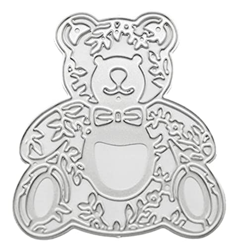 Cartoon-Bär-Stanzformen, Metall, Prägeschablonen, Scrapbooking, Vorlagen für Kartenherstellung, Wand, Tür, Dekoration Cartoon-Bär-Stanzformen, Metall, Prägeschablonen, Scrapbooking, Vorlagen für Kartenherstellung, Wand, Tür, Dekoration von Kelisdi