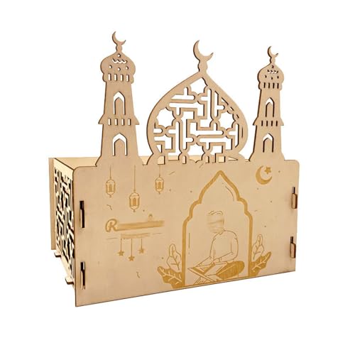 Eid Holzornamente, dekorative Haushaltskunst, dekorative Ornamente für Hochzeit, Geburtstag, Urlaub, Party, Dekoration, Holz von Kelisdi