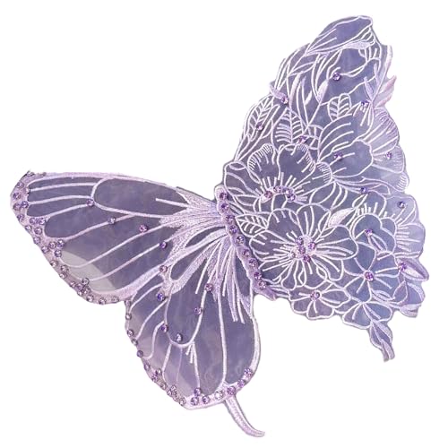 Elegante Schmetterlings-Stoff-Patches, Persönlichkeitskleidung, vielseitige Bekleidung für Persönlichkeitskleidung Elegante Schmetterlings-Stoff-Patches, Persönlichkeitskleidung, vielseitige Bekleidung für Persönlichkeitskleidung von Kelisdi