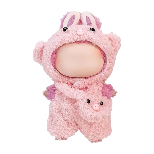 Fashion Cartoon Tier Kostüm Puppe Outfit Elegante Puppe Kleidung für 1./2./3rd Gen Anime Figur Puppe Dekoration Anime Puppe Kleidung von Kelisdi