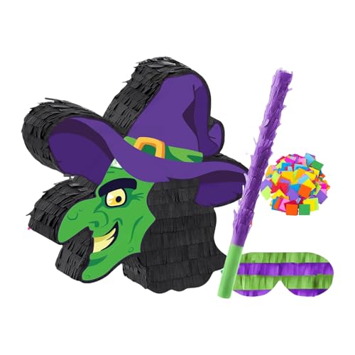 Festival Hexe Themed Piñatas With Candy Fillings For Halloween Party Decorations Kids Smashing Game For Children Halloween Witch Candy Bash Game Festival Hexe Themed Piñatas With Candy Fillings For Halloween Party Decorations Kids Smashing Game For Children Halloween Witch Candy Bash Game von Kelisdi