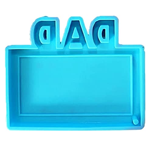 Fotorahmen aus Silikon, Epoxidharz, Schlüsselanhänger, zum Basteln für Vatertag, Muttertag Fotorahmen aus Silikon, Epoxidharz, Schlüsselanhänger, zum Basteln für Vatertag, Muttertag von Kelisdi