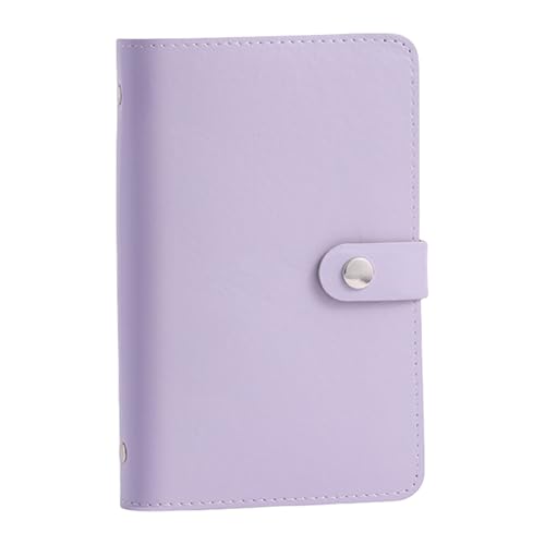 Geldalbum mit 50 Taschen, transparent, Papier-Geldaufbewahrungsbuch, Leder, Geldhalter, 17,8 x 12,7 cm, zum Sparen von Geld Geldalbum mit 50 Taschen, transparent, Papier-Geldaufbewahrungsbuch, Leder, Geldhalter, 17,8 x 12,7 cm, zum Sparen von Geld von Kelisdi