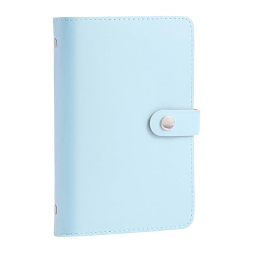 Geldalbum mit 50 Taschen, transparent, Papier-Geldaufbewahrungsbuch, Leder, Geldhalter, 17,8 x 12,7 cm, zum Sparen von Geld Geldalbum mit 50 Taschen, transparent, Papier-Geldaufbewahrungsbuch, Leder, Geldhalter, 17,8 x 12,7 cm, zum Sparen von Geld von Kelisdi