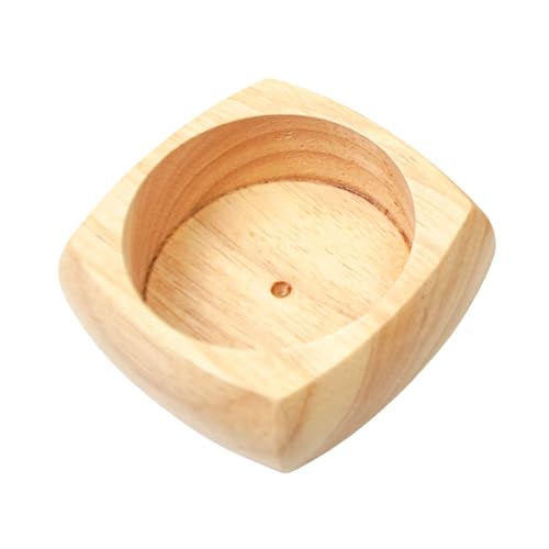 Handgefertigter Holzsockel, Nadelkissen, Holzsockel, 85 x 85 mm, Quiltnadel-Organizer, Nadelhalter, Aufbewahrungsbasis zum Nähen Handgefertigter Holzsockel, Nadelkissen, Holzsockel, 85 x 85 mm, Quiltnadel-Organizer, Nadelhalter, Aufbewahrungsbasis zum Nähen von Kelisdi