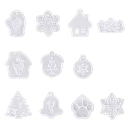 Hochtemperaturbeständige Silikonform, Weihnachtsbaum-Anhänger, Ornamente, Party-Dekorationen, Formwerkzeug, Weihnachtsverzierungen Hochtemperaturbeständige Silikonform, Weihnachtsbaum-Anhänger, Ornamente, Party-Dekorationen, Formwerkzeug, Weihnachtsverzierungen von Kelisdi