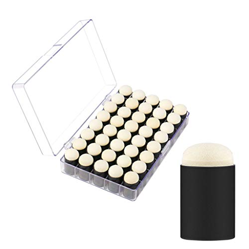 Interessantes Fingerschwämme, Bastelschwamm, Dauber-Set mit transparenter Aufbewahrung für Malerei, Zeichnen, Kartenherstellung, 40 Finger-Schwamm, Dämpfer-Etui, Korallenprägung, Imagine Interessantes Fingerschwämme, Bastelschwamm, Dauber-Set mit transparenter Aufbewahrung für Malerei, Zeichnen, Kartenherstellung, 40 Finger-Schwamm, Dämpfer-Etui, Korallenprägung, Imagine von Kelisdi