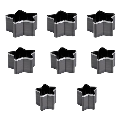 Kelisdi Leder-Loch-Stanzformen-Set, 8 verschiedene Größen, Leder-Stanzwerkzeug, Lederhandwerk, Lochschneider-Set, 8 Stück Kelisdi Leder-Loch-Stanzformen-Set, 8 verschiedene Größen, Leder-Stanzwerkzeug, Lederhandwerk, Lochschneider-Set, 8 Stück von Kelisdi
