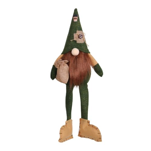 Kelisdi Puppenhut, geflochtenes Haar, langbeinig, handgefertigt, Ornament, für Weihnachten, Tischplatte, gesichtslos, gefülltes Ornament Kelisdi Puppenhut, geflochtenes Haar, langbeinig, handgefertigt, Ornament, für Weihnachten, Tischplatte, gesichtslos, gefülltes Ornament von Kelisdi