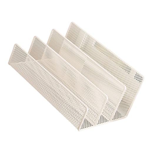 Kelisdi Schreibtisch-Organizer aus Metall, Zeitschriftenständer, Bücherregal für Schreibtisch, 3 Fächer, Aktenordner, Organizer, 24,1 x 17,9 x 16,3 cm, Schreibtisch Kelisdi Schreibtisch-Organizer aus Metall, Zeitschriftenständer, Bücherregal für Schreibtisch, 3 Fächer, Aktenordner, Organizer, 24,1 x 17,9 x 16,3 cm, Schreibtisch von Kelisdi