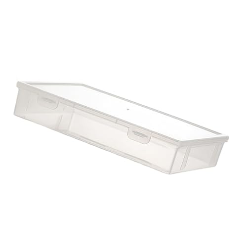 Kelisdi Stapelbare transparente Aufbewahrungsbox mit großem Fassungsvermögen, platzsparender Aktenbehälter für Schreibtisch, Schrank, Organisation, Büro, Aktenordner, Organizer Kelisdi Stapelbare transparente Aufbewahrungsbox mit großem Fassungsvermögen, platzsparender Aktenbehälter für Schreibtisch, Schrank, Organisation, Büro, Aktenordner, Organizer von Kelisdi