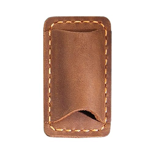 Kelisdi Stifthalter aus Leder mit Clip, einzelner Schlitz, Stifthalter, Notizbuchhülle für Tagebuch, Notizbuch, Klemmbrett, Lederclip Kelisdi Stifthalter aus Leder mit Clip, einzelner Schlitz, Stifthalter, Notizbuchhülle für Tagebuch, Notizbuch, Klemmbrett, Lederclip von Kelisdi