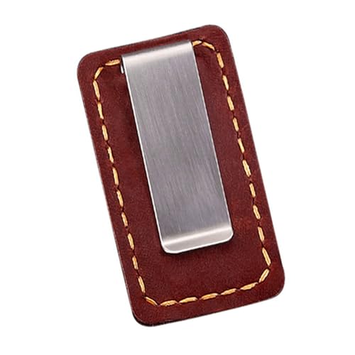 Kelisdi Stifthalter aus Leder mit Clip, einzelner Schlitz, Stifthalter, Notizbuchhülle für Tagebuch, Notizbuch, Klemmbrett, Lederclip Kelisdi Stifthalter aus Leder mit Clip, einzelner Schlitz, Stifthalter, Notizbuchhülle für Tagebuch, Notizbuch, Klemmbrett, Lederclip von Kelisdi