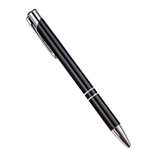 Kelisdi Stilvoller Metallstift, einziehbar, nachfüllbar, 1,0 mm Spitze, einziehbarer Stift, Metall-Kugelschreiber für Büro Kelisdi Stilvoller Metallstift, einziehbar, nachfüllbar, 1,0 mm Spitze, einziehbarer Stift, Metall-Kugelschreiber für Büro von Kelisdi