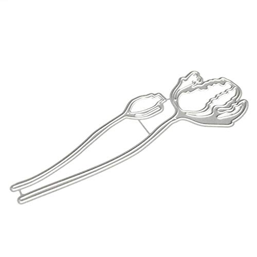 Metall-Stanzschablone für Scrapbooking, Album, Stempel, Papier, Karte, Prägung, Metall-Stanzformen, Happy New Year von Kelisdi