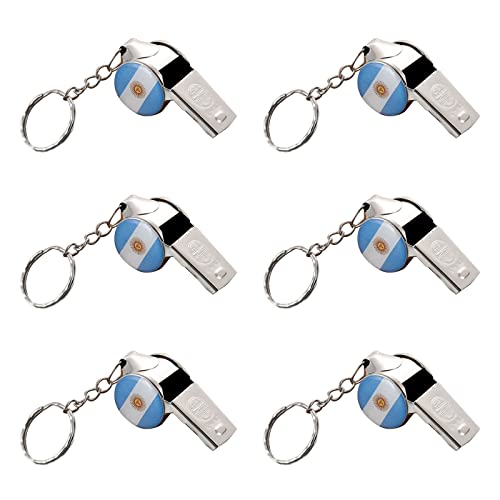 Schlüsselanhänger aus Metall, Motiv: Fußball, Pfeifen, Anhänger, Party-Geschenk, Jungen, Pfeifen, Schlüsselanhänger, Großpackung, Fußball, Sportzubehör, Partygeschenk für Kinder, Frauen, Jungen Schlüsselanhänger aus Metall, Motiv: Fußball, Pfeifen, Anhänger, Party-Geschenk, Jungen, Pfeifen, Schlüsselanhänger, Großpackung, Fußball, Sportzubehör, Partygeschenk für Kinder, Frauen, Jungen von Kelisdi