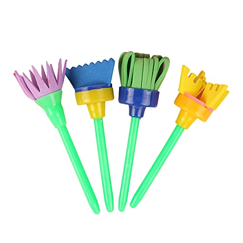 Schwamm-Schaumpinsel-Set, Malschwamm, Pinsel, Kinder, Malwerkzeuge für Kinder, Malerei, Kunst, Zeichenwerkzeuge für Erwachsene Schwamm-Schaumpinsel-Set, Malschwamm, Pinsel, Kinder, Malwerkzeuge für Kinder, Malerei, Kunst, Zeichenwerkzeuge für Erwachsene von Kelisdi