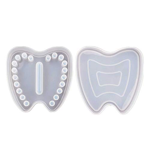 Silikonform für Babyzähne aus Epoxidharz, für Kinder, Zahn, Lanugo-Halter, Flaschenhandwerk Silikonform für Babyzähne aus Epoxidharz, für Kinder, Zahn, Lanugo-Halter, Flaschenhandwerk von Kelisdi