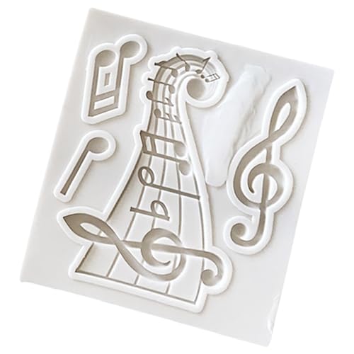 Silikonformen für Musiknoten, Seife, Schokolade, Süßigkeiten, Kuchen, Fondant, Epoxidharz, Silikonformen, Musiknoten-Form Silikonformen für Musiknoten, Seife, Schokolade, Süßigkeiten, Kuchen, Fondant, Epoxidharz, Silikonformen, Musiknoten-Form von Kelisdi