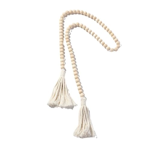 Vielseitige Holzperlenschnur für Wanddekoration, Retro-Holzperlen-Charm, vielseitige Schnur für Schmuck, bunte Dekoration Vielseitige Holzperlenschnur für Wanddekoration, Retro-Holzperlen-Charm, vielseitige Schnur für Schmuck, bunte Dekoration von Kelisdi