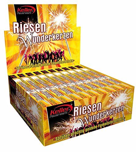 300 Wunderkerzen a 30 cm, ca. 60 Sek f. Party, Geburtstag, Silvester von Aktivhandel 300 Wunderkerzen a 30 cm, ca. 60 Sek f. Party, Geburtstag, Silvester von Aktivhandel von Keller