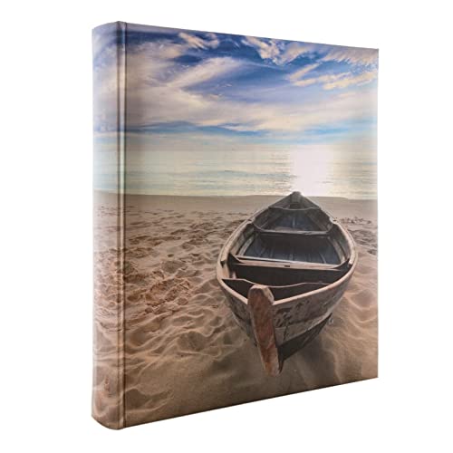 Kenro Urlaubs- und Reisefotoalbum Serie, Memo Fotoalbum Reise, Fotoalbum Einsteckalbum im Bootsdesign, für 200 Fotos im Format 10 x 15 cm, HOL105 Kenro Urlaubs- und Reisefotoalbum Serie, Memo Fotoalbum Reise, Fotoalbum Einsteckalbum im Bootsdesign, für 200 Fotos im Format 10 x 15 cm, HOL105 von Kenro
