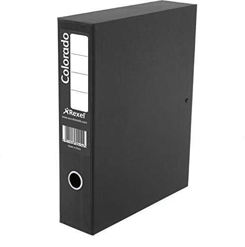 Eastlight 30415EAST Colorado Ordner (Foolscap) 5 Stück schwarz von Kensington