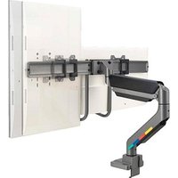 Kensington Monitor-Halterung SmartFit™ Dual K58272WW dunkelgrau für 2 Monitore, Tischklemme von Kensington