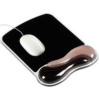 Kensington Mousepad mit Handgelenkauflage Duo Gel schwarz, grau von Kensington