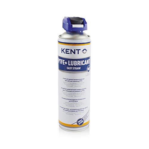 PTFE-Spray von KENT | lebensmittelverträglich | zum Sprühen mit Sprühröhrchen | silikonfrei, wasserbeständig | 500 ml von Kent Deutschland