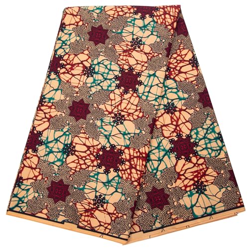 Kente nyama Afrika Ankara Prints Wachsstoff 6 Yard Afrikanischer Stoff für Party Kleid Handwerk DIY Nähen Textil Polyester Nigeria Tissu von Kente nyama