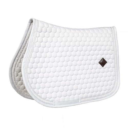 Kentucky - Schabracke Glitzer Band Springen Weiss/Weiss von Kentucky