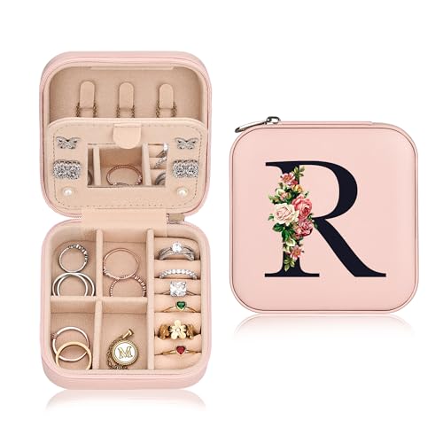 Personalisierte Schmuckschatullen für Frauen, niedliches rosa Reisezimmer-Zubehör, Zubehör, College-Abschlussgeschenke Personalisierte Schmuckschatullen für Frauen, niedliches rosa Reisezimmer-Zubehör, Zubehör, College-Abschlussgeschenke von Kepela