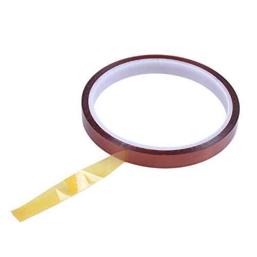 Kepgapo 10 mm Breite Hitzebestaendiges Hochtemperaturkleber Kapton Klebeband Kepgapo 10 mm Breite Hitzebestaendiges Hochtemperaturkleber Kapton Klebeband von Kepgapo