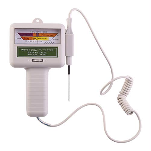 Kepgapo Wasser PH Chlor Tester Schwimm Bad QualitäT Spa Level Meter Analyse Mess Monitor Detektor Check Test Kit Kepgapo Wasser PH Chlor Tester Schwimm Bad QualitäT Spa Level Meter Analyse Mess Monitor Detektor Check Test Kit von Kepgapo