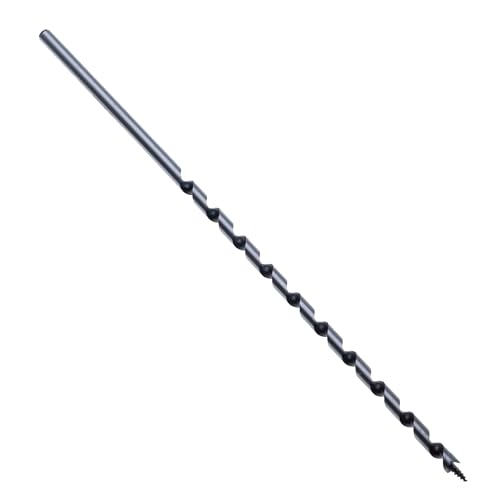 4 mm x 180 mm Holzschneckenbohrer, Bohrer, Dübelbohrer mit Spornspitze, Sechskantschaft, gedrehter Nut, selbstzentrierender Gewindespitze und Schneidlippe für tiefe und breite Löcher (1 st) von Keple