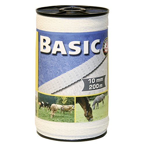 Kerbl Basic Classe-Weideband, 200m 40mm, weiß, 8X 0,16 NIRO Kerbl Basic Classe-Weideband, 200m 40mm, weiß, 8X 0,16 NIRO von Kerbl