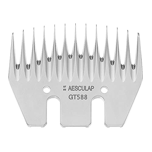 Kerbl GT588 Untermesser für Aesculap Schermesser Econom II für Schafe, 13 Zähne, 3.5mm Schnittlänge, 100 Stück Kerbl GT588 Untermesser für Aesculap Schermesser Econom II für Schafe, 13 Zähne, 3.5mm Schnittlänge, 100 Stück von Kerbl