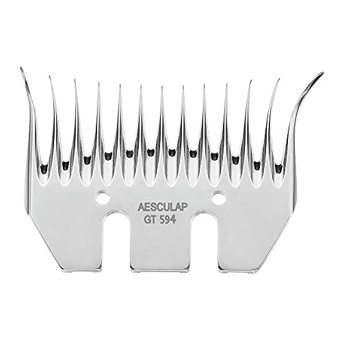 Kerbl GT594 Untermesser für Aesculap Schermesser Econom II für Schafe, 13 Zähne, 3.5mm Schnittlänge, 100 Stück Kerbl GT594 Untermesser für Aesculap Schermesser Econom II für Schafe, 13 Zähne, 3.5mm Schnittlänge, 100 Stück von Kerbl