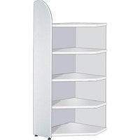 Kerkmann Eckregal Dante weiß 60,0 x 32,5 - 60,0 x 190,0 cm, 1 St. Kerkmann Eckregal Dante weiß 60,0 x 32,5 - 60,0 x 190,0 cm, 1 St. von Kerkmann