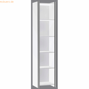 Kerkmann Einzelregal Aveto 5OH BxTxH 7410x380x1830mm weiß Kerkmann Einzelregal Aveto 5OH BxTxH 7410x380x1830mm weiß von Kerkmann