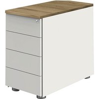 Kerkmann Form 1 Standcontainer weiß, eiche 4 Auszüge 42,0 x 80,0 x 72,0 - 76,0 cm Kerkmann Form 1 Standcontainer weiß, eiche 4 Auszüge 42,0 x 80,0 x 72,0 - 76,0 cm von Kerkmann
