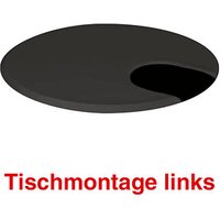 Kerkmann Move 1 Kabeldurchführung 6,0 cm schwarz von Kerkmann