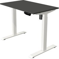 Kerkmann Move 1 elektrisch höhenverstellbarer Schreibtisch anthrazit rechteckig, T-Fuß-Gestell weiß 100,0 x 60,0 cm Kerkmann Move 1 elektrisch höhenverstellbarer Schreibtisch anthrazit rechteckig, T-Fuß-Gestell weiß 100,0 x 60,0 cm von Kerkmann