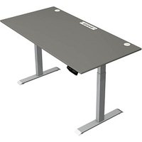 Kerkmann Move 1 plus elektrisch höhenverstellbarer Schreibtisch grafit rechteckig, T-Fuß-Gestell grau 160,0 x 80,0 cm Kerkmann Move 1 plus elektrisch höhenverstellbarer Schreibtisch grafit rechteckig, T-Fuß-Gestell grau 160,0 x 80,0 cm von Kerkmann